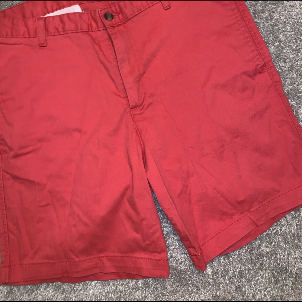 Saddlebred Red Cargo shorts size waist 32 - Picture 5 of 8